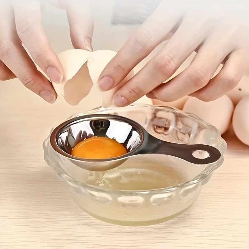 Egg Separator Tool - Ei-Trenner, Lebensmittelqualität, Edelstahl, Eigelb, weißes Trennwerkzeug