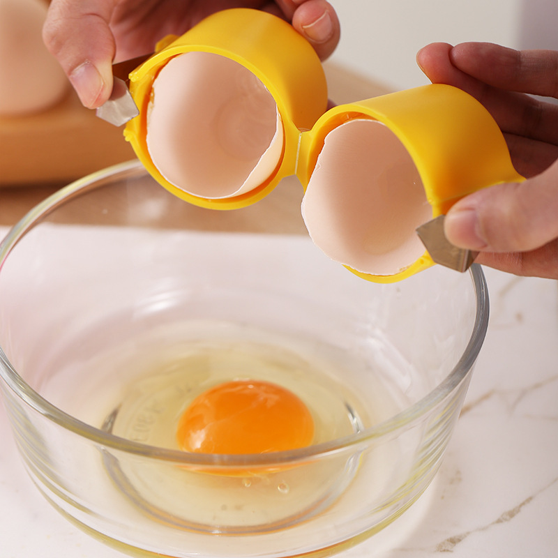 Egg Separator Tool - Eierschalen-Schäler, Eier-Schneebesen, Eierschalen-Trenner, Küchenwerkzeug zum schnellen