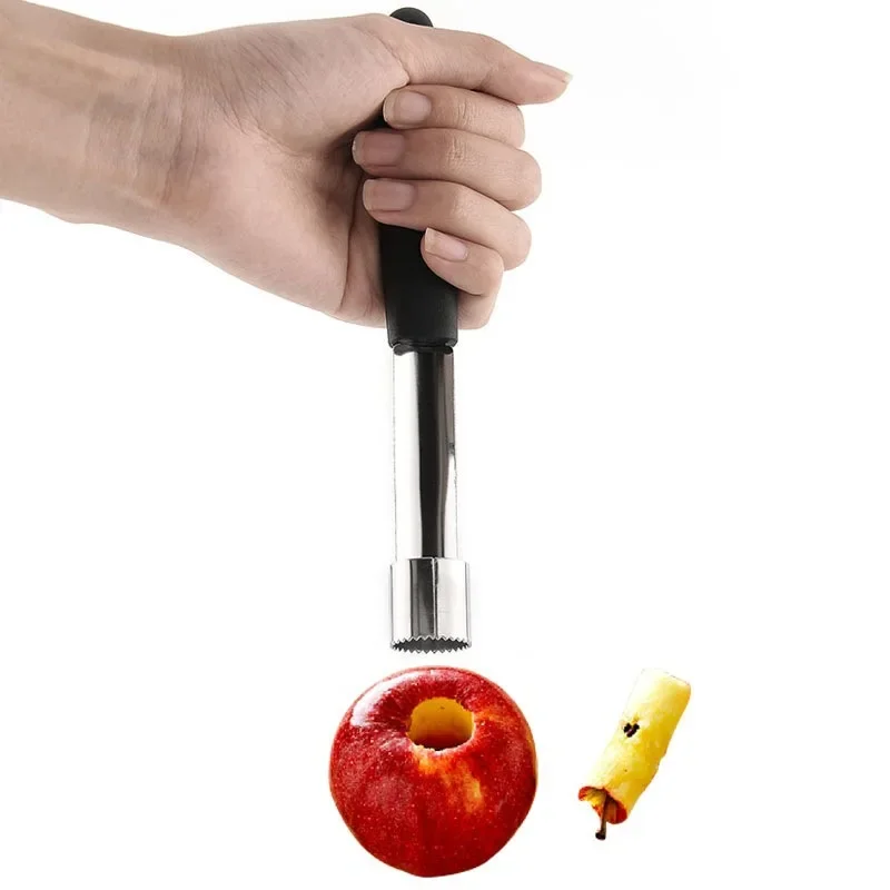 Apple Corer Slicer - Edelstahl Apfel Corer Rote Datteln Birne