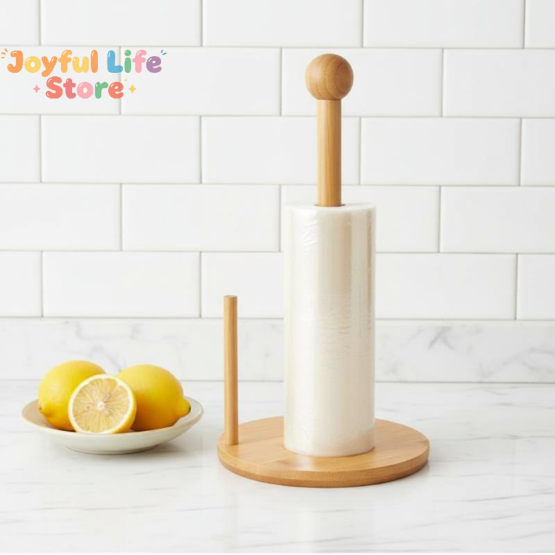 Kitchen Gadgets On Sale - Heißer Verkauf Küchen-Holzrollenhalter für Papier, Badezimmer-Taschentuchhalter,