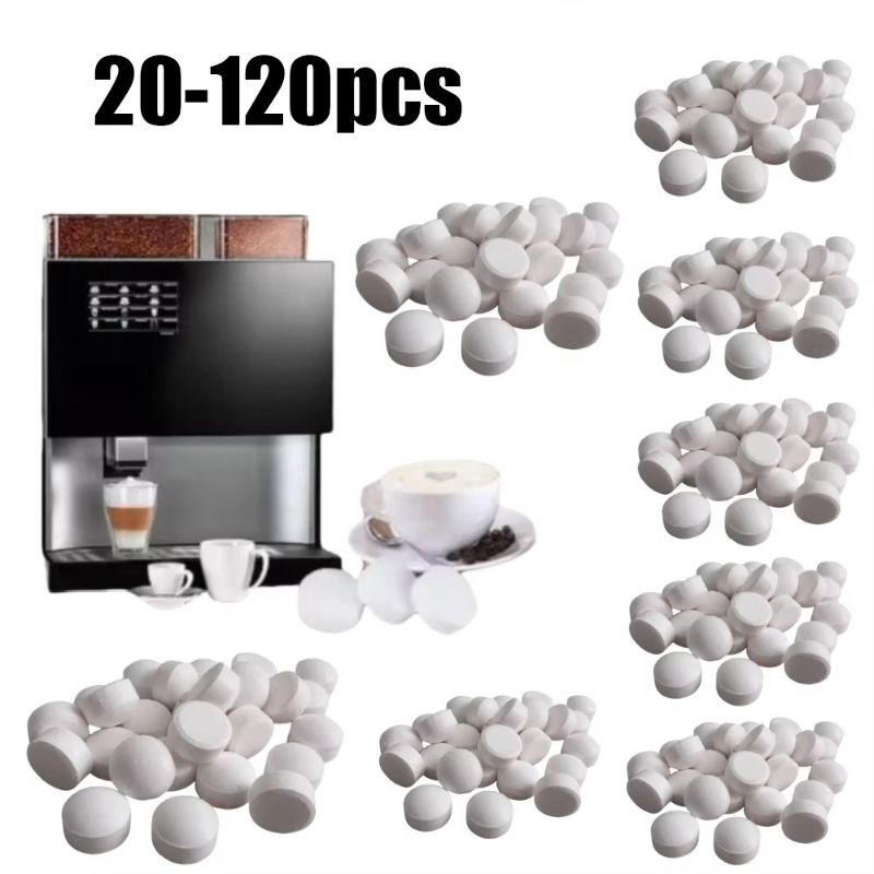 Kitchen Gadgets Plus - 20/40/80/100/120 stücke Kaffeemaschine Reinigung Tablet Brause
