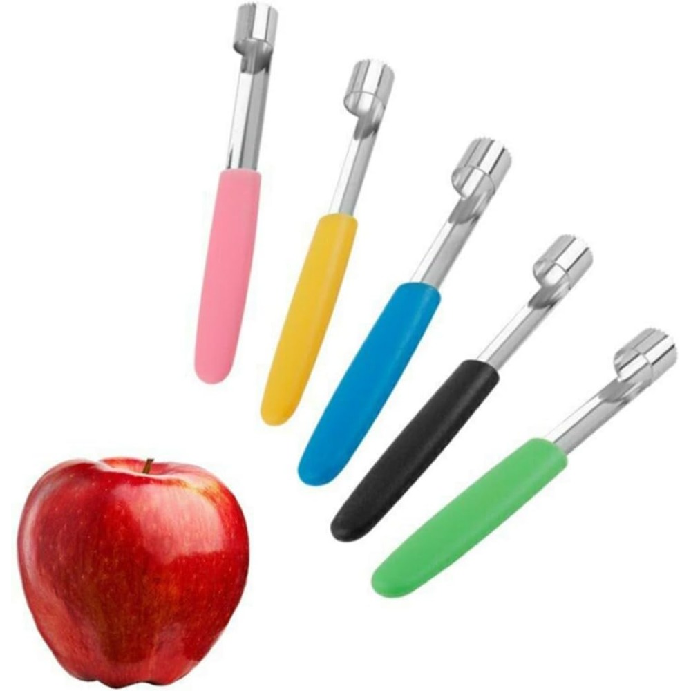 Apple Corer Slicer - Apfel-Cupcake-Entkerner, Obst- und Gemüsekernentferner, gesunder Apfelentferner