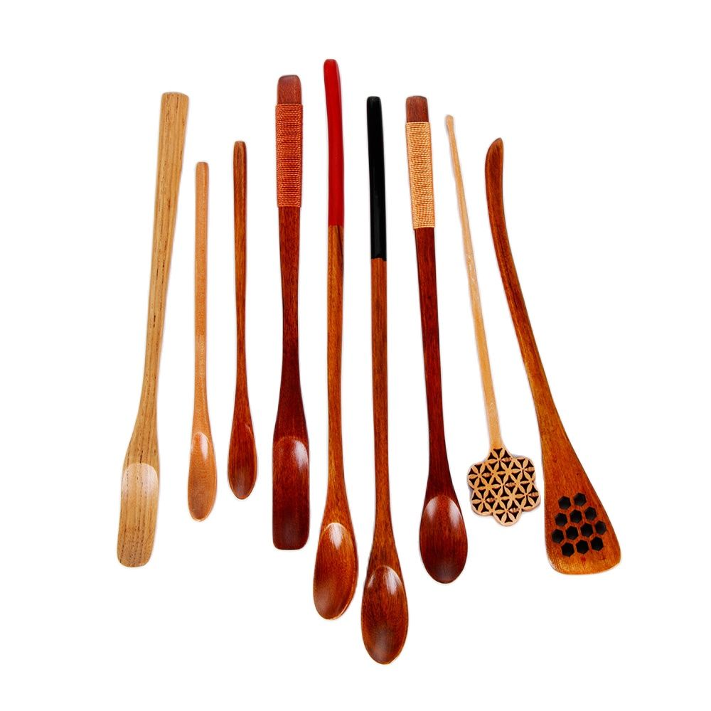 Kitchen Gadgets Gifts - Holz Kochen Utensil Tee Blatt Matcha