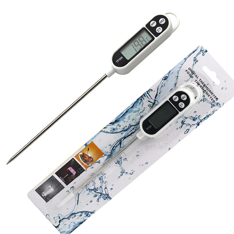 Kitchen Gadgets Electronic - 1-10P Digitales Küchen-Lebensmittelthermometer TP300 Wasser-Öl-Thermometer zum