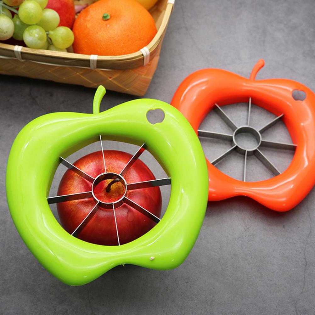 Apple Corer Slicer - Apfelentkerner und -schneider mit Edelstahlklingen, 8-teiliger
