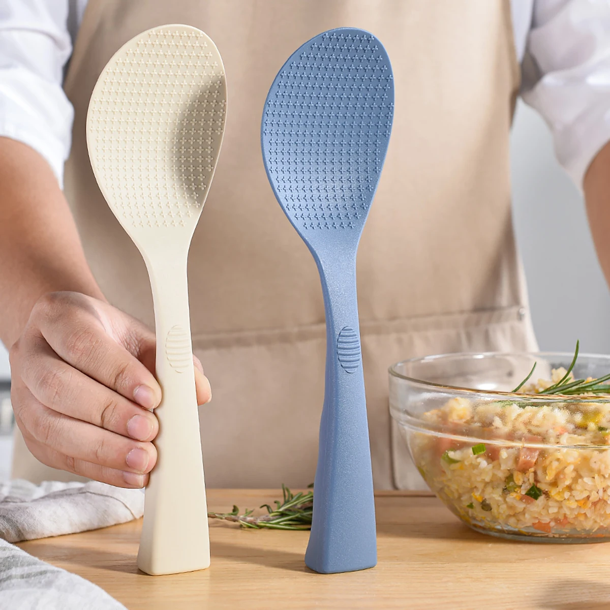 Kitchen Gadgets On Sale - 1PC Food Grade Silikon Reis Löffel