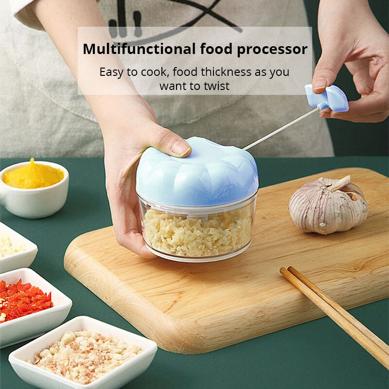 Kitchen Gadgets Blender - 1pc Blau/Rosa Manuelle Knoblauch Stampfer Hand