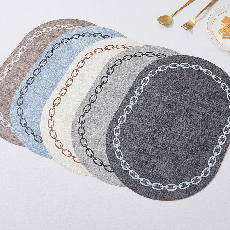Ovales Tischset aus Kunstleder – Kitchen Gadgets Luxury Bewertung und Preis