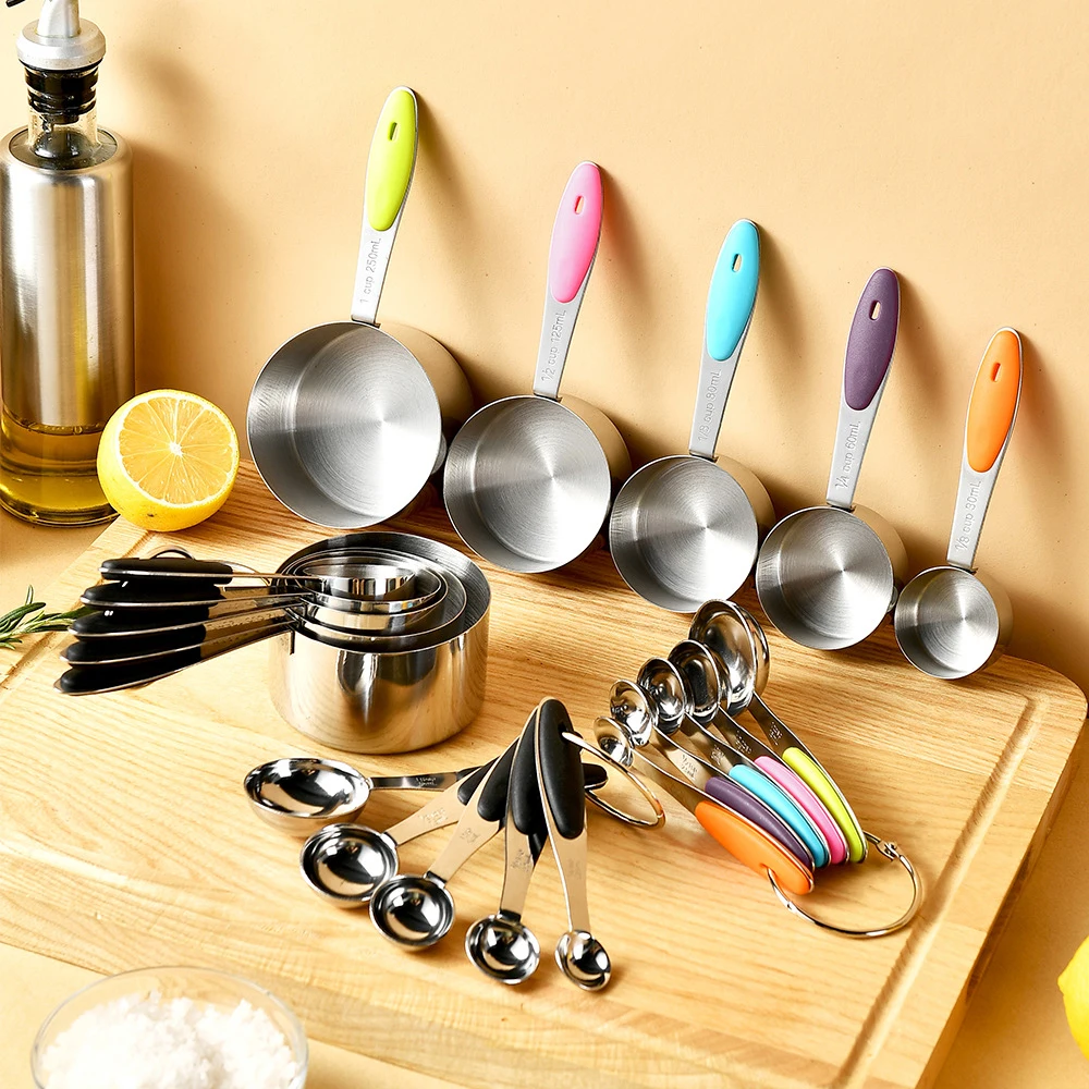 5/10Pcs Edelstahl Messbecher U – Kitchen Gadgets List Bewertung und Preis