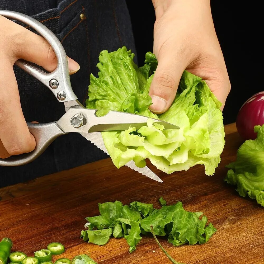 Edelstahl-Küchenschere zum Sch – Kitchen Gadgets Plus Bewertung und Preis