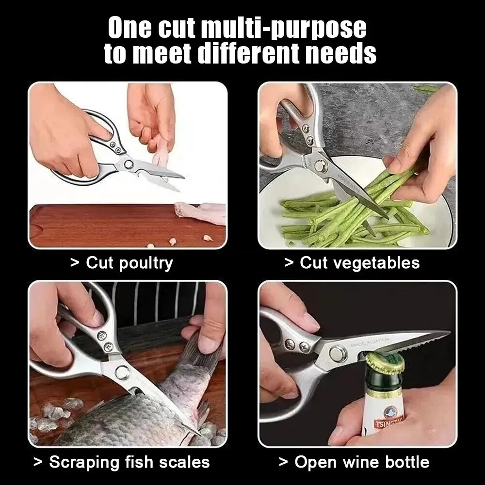 Edelstahl-Küchenschere zum Sch – Kitchen Gadgets Plus Bewertung und Preis