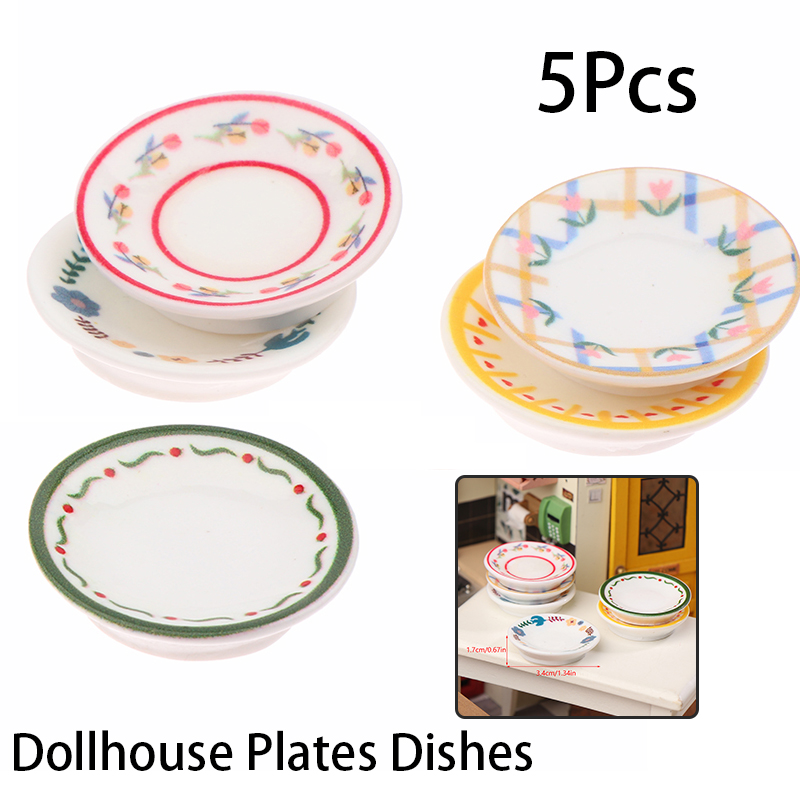 5Pcs 1/12 Puppenhaus Mini Plat – Kitchen Gadgets Plus Bewertung und Preis