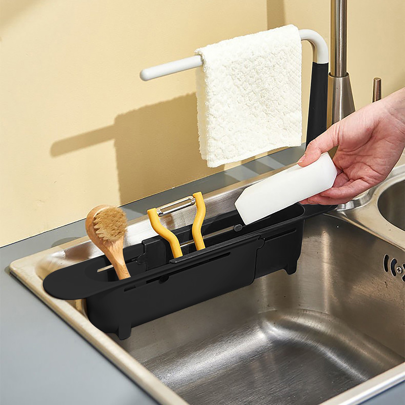 Teleskop Spüle Regal Abtropffl – Kitchen Gadgets List Bewertung und Preis