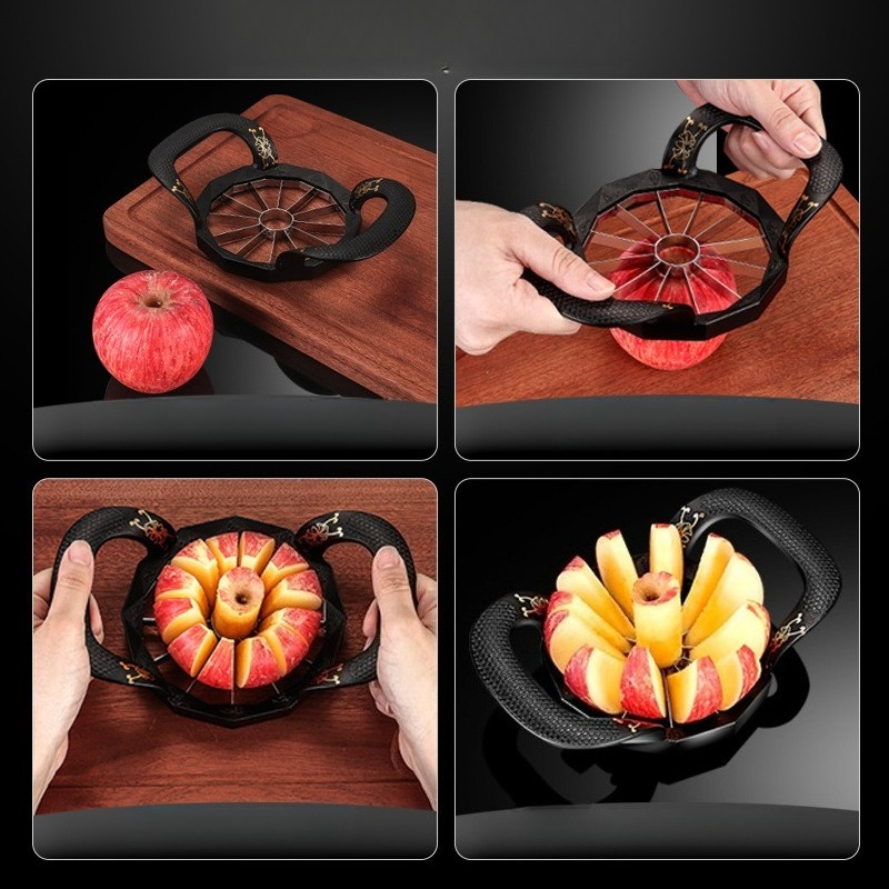 Tragbarer Apfelschneider und - – Apple Corer Slicer Bewertung und Preis