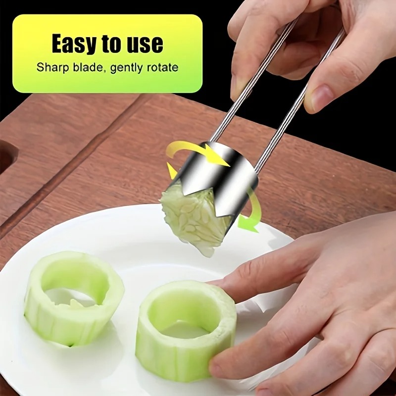 3-teiliges Edelstahl Jalapeño- – Apple Corer Slicer Bewertung und Preis