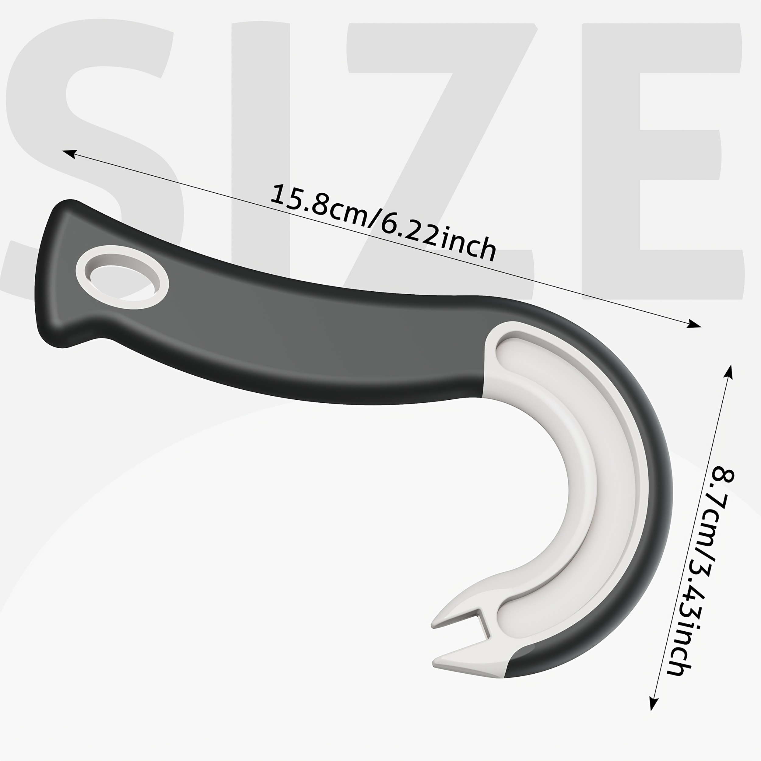 Neuer gebogener ergonomischer  – Kitchen Gadgets Plus Bewertung und Preis