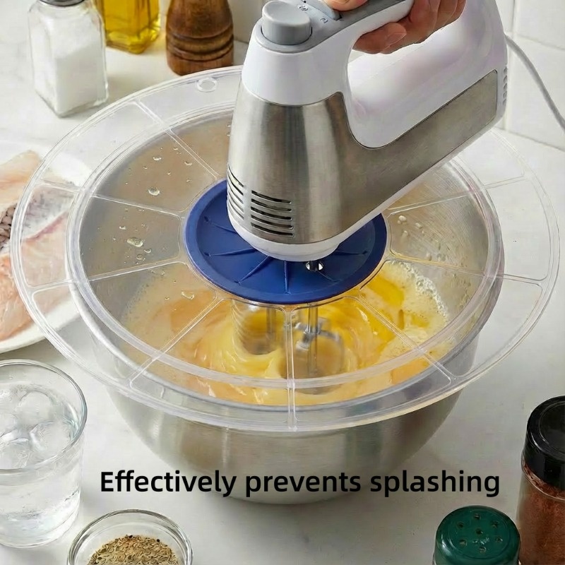 Anti-Spritz-Mischschüssel mit  – Kitchen Gadgets Xmas Bewertung und Preis