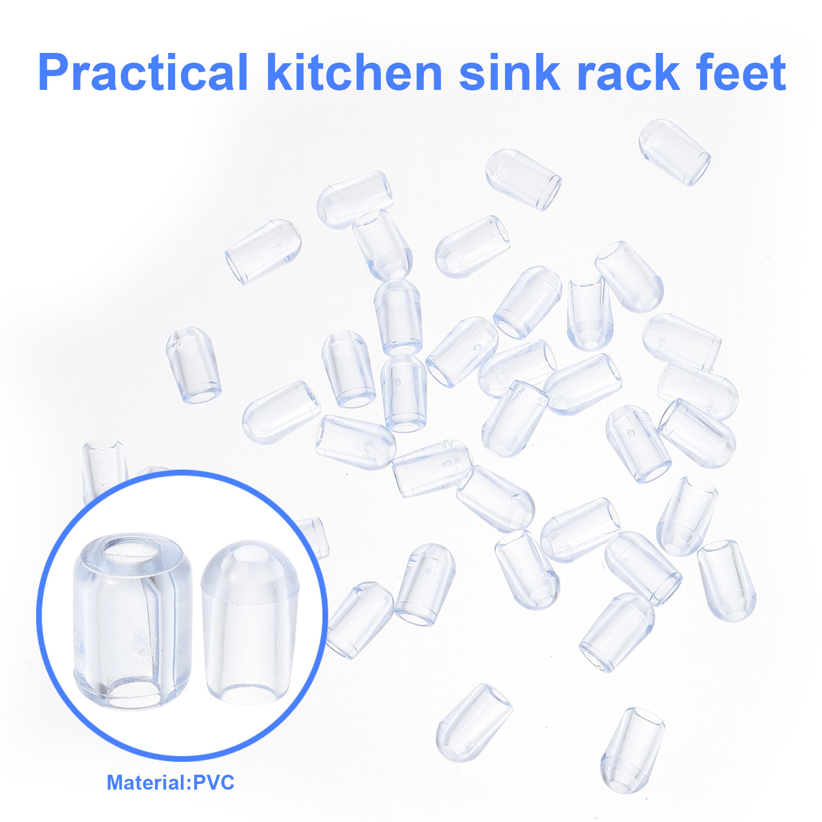 80 Stück Spülbecken-Gitterfüße – Kitchen Gadgets Plus Bewertung und Preis