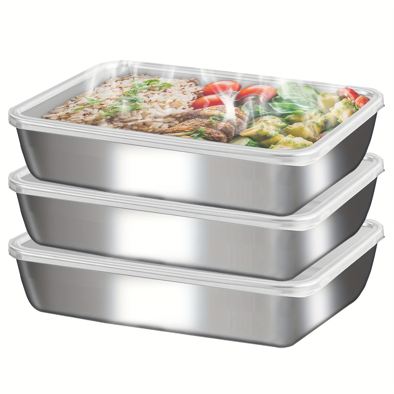 3-teiliges Edelstahl-Lebensmit – Kitchen Gadgets Plus Bewertung und Preis