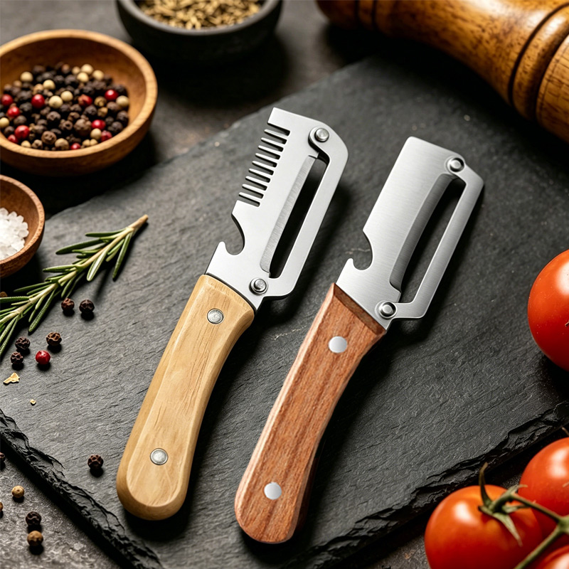6-teiliges Set Holzgriff Edels – Apple Corer Slicer Bewertung und Preis