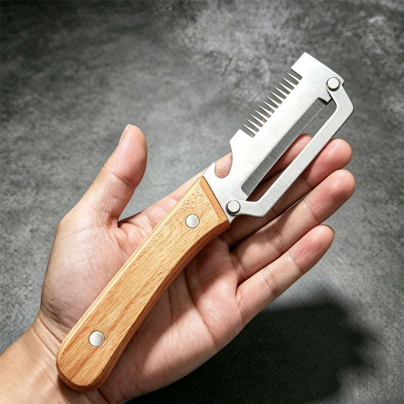 6-teiliges Set Holzgriff Edels – Apple Corer Slicer Bewertung und Preis