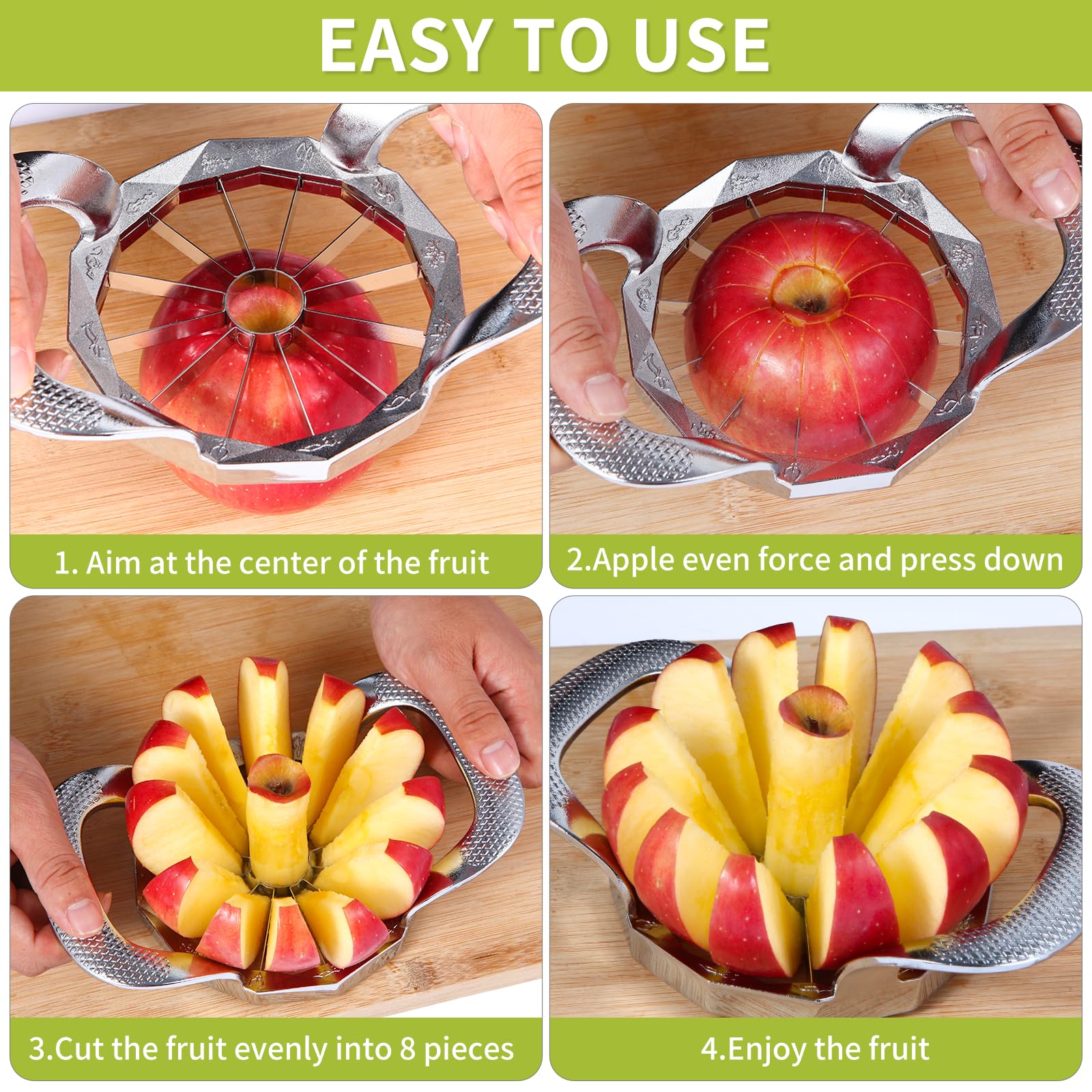 Robuste und scharfe 12-Klingen – Apple Corer Slicer Bewertung und Preis