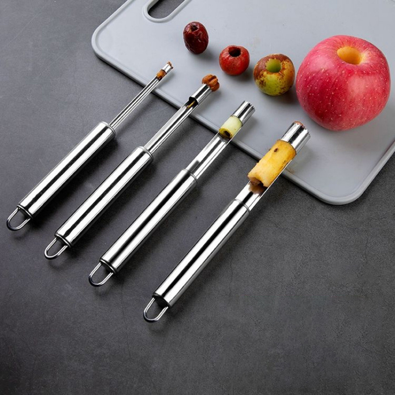 Obstentkerner aus Edelstahl, A – Apple Corer Slicer Bewertung und Preis