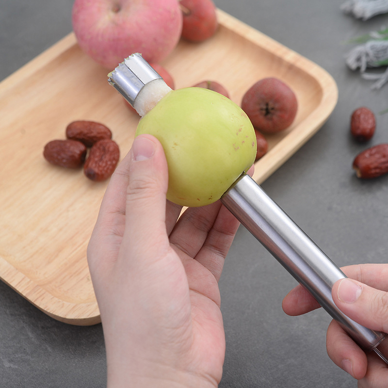 Obstentkerner aus Edelstahl, A – Apple Corer Slicer Bewertung und Preis