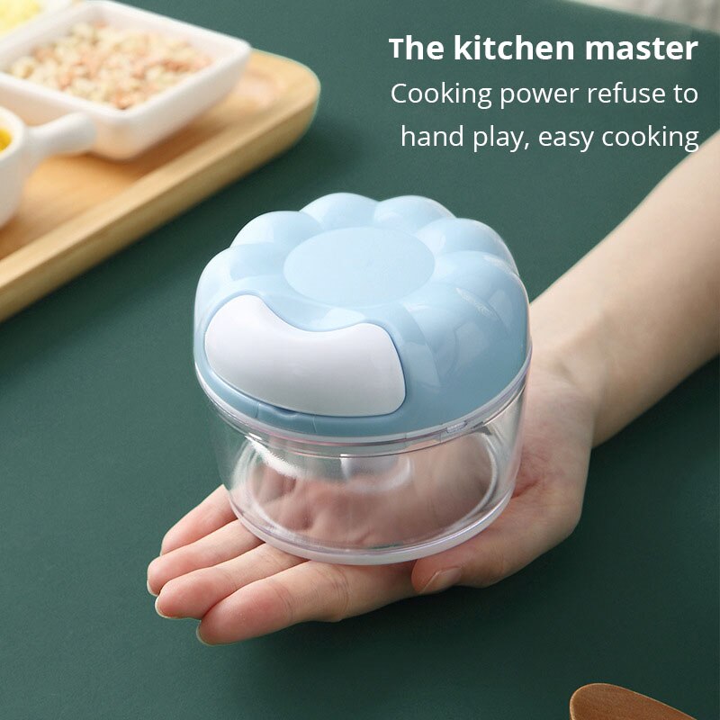 1pc Blau/Rosa Manuelle Knoblau – Kitchen Gadgets Blender Bewertung und Preis
