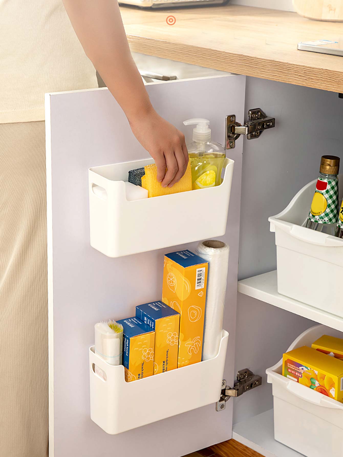 Punch-Free Schranktür-Organize – Kitchen Gadgets Gifts Bewertung und Preis