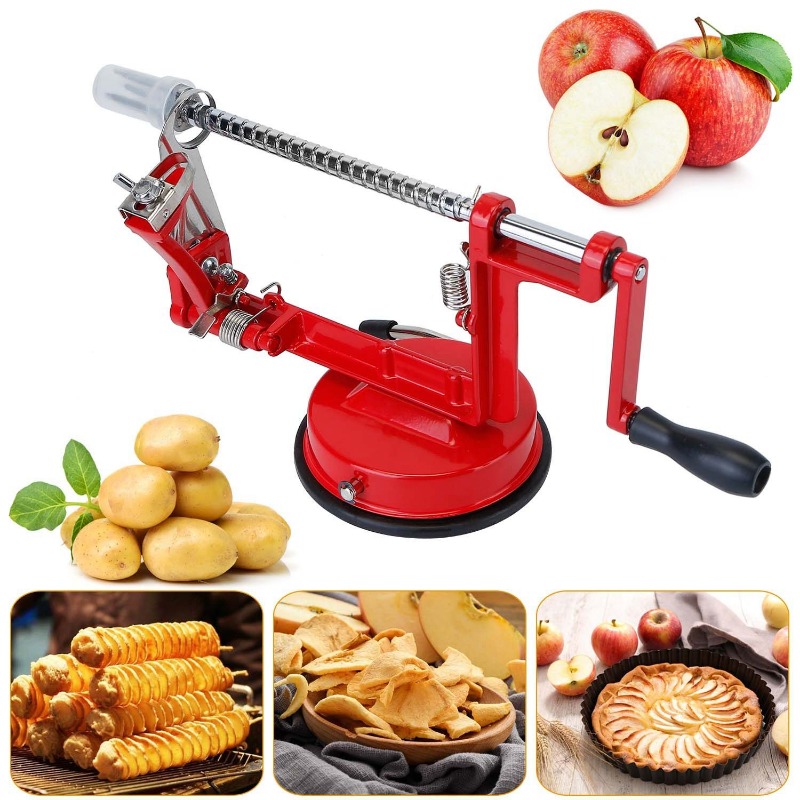 3-in-1 Apfelschäler mit Manuel – Apple Corer Slicer Bewertung und Preis