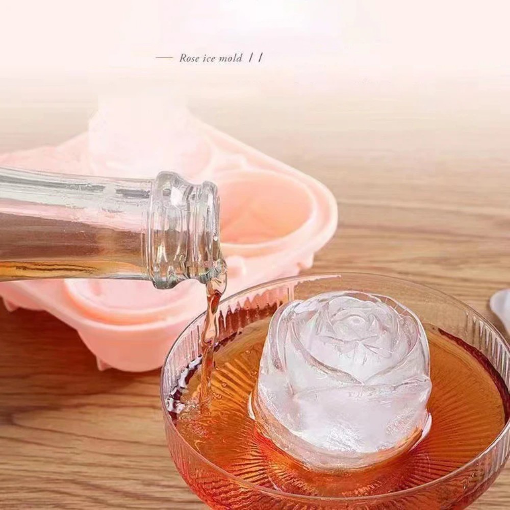 3D-Rosen-Silikon-Eisformen, 4- – Kitchen Gadgets Plus Bewertung und Preis