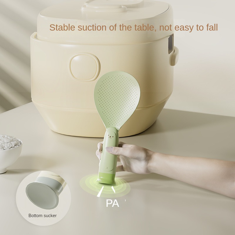 Neuer Reislöffel mit Saugnapf, – Kitchen Gadgets On Sale Bewertung und Preis