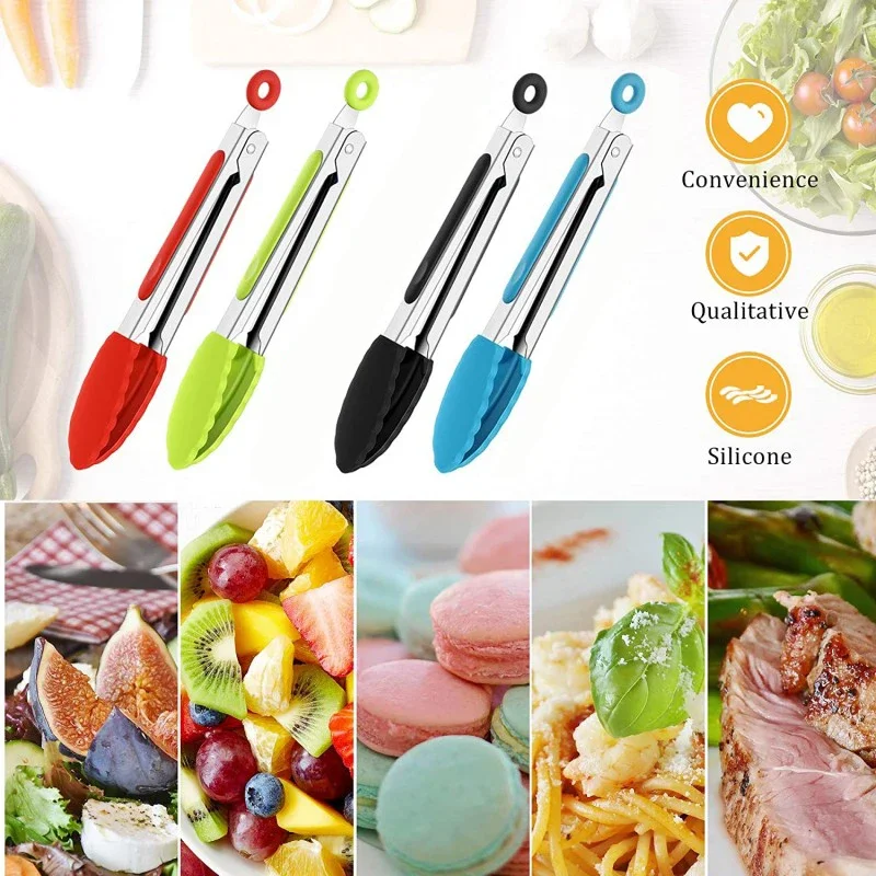 1pc Silikon Lebensmittel Zange – Kitchen Gadgets Gifts Bewertung und Preis